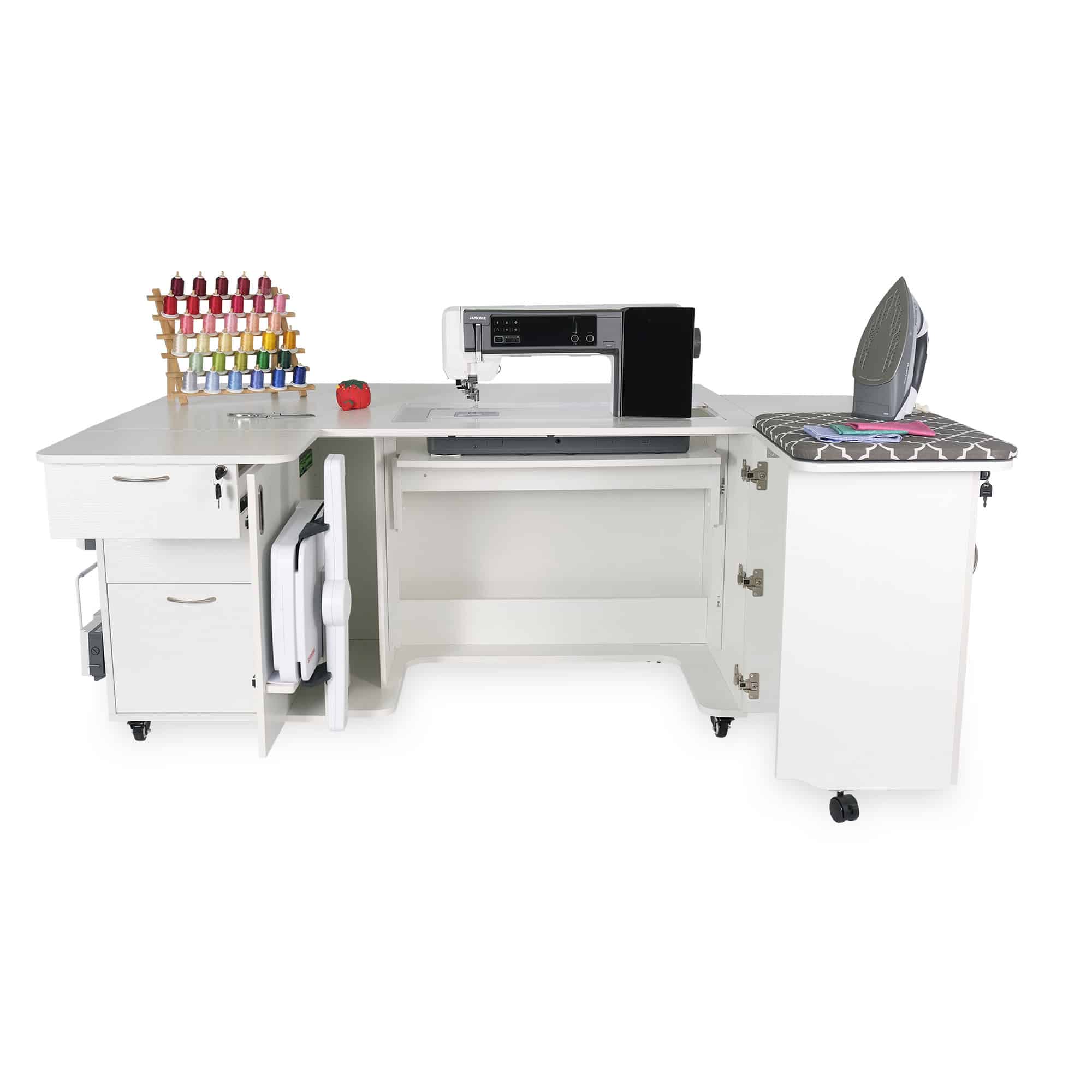 Kangaroo Bernina Embroidery Unit Pull-Out Storage Rack for Sydney