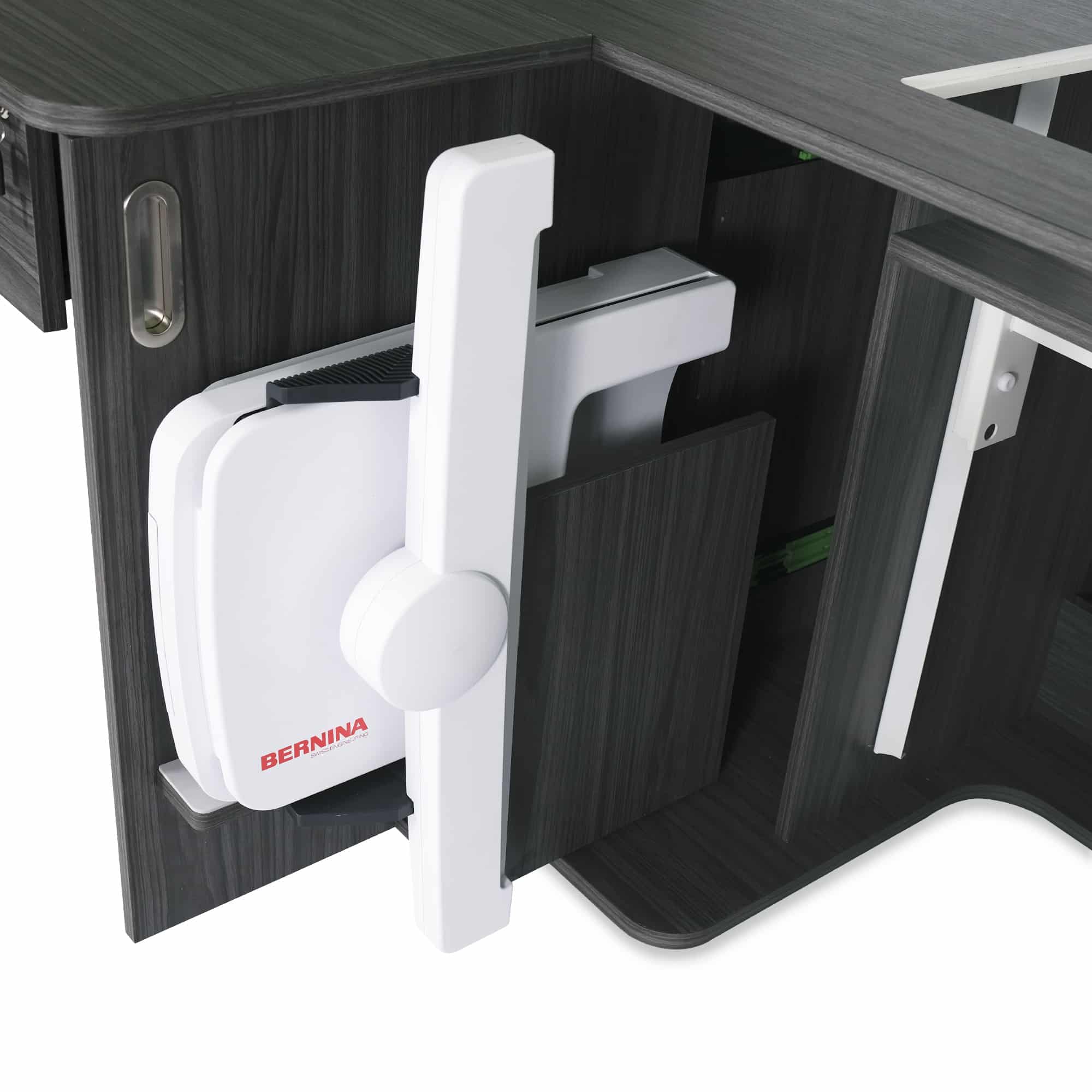 Kangaroo Bernina Embroidery Unit Pull-Out Storage Rack for Sydney