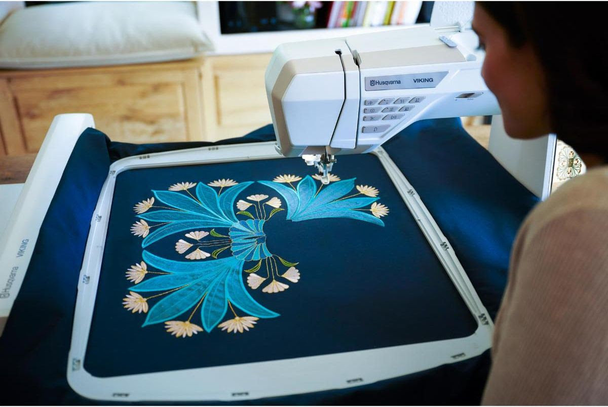 Husqvarna Viking Mega Turntable Hoop for Designer Epic 3 450x450mm / 17.5x17.5" 920809096