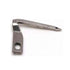 A small metallic sewing machine part, likely a needle frame lever or guide, shown on a plain white background.