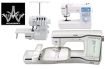 Brother Stellaire Innov-is XE2 Embroidery Machine 14x9.5 + NS80E + PS3734T combo