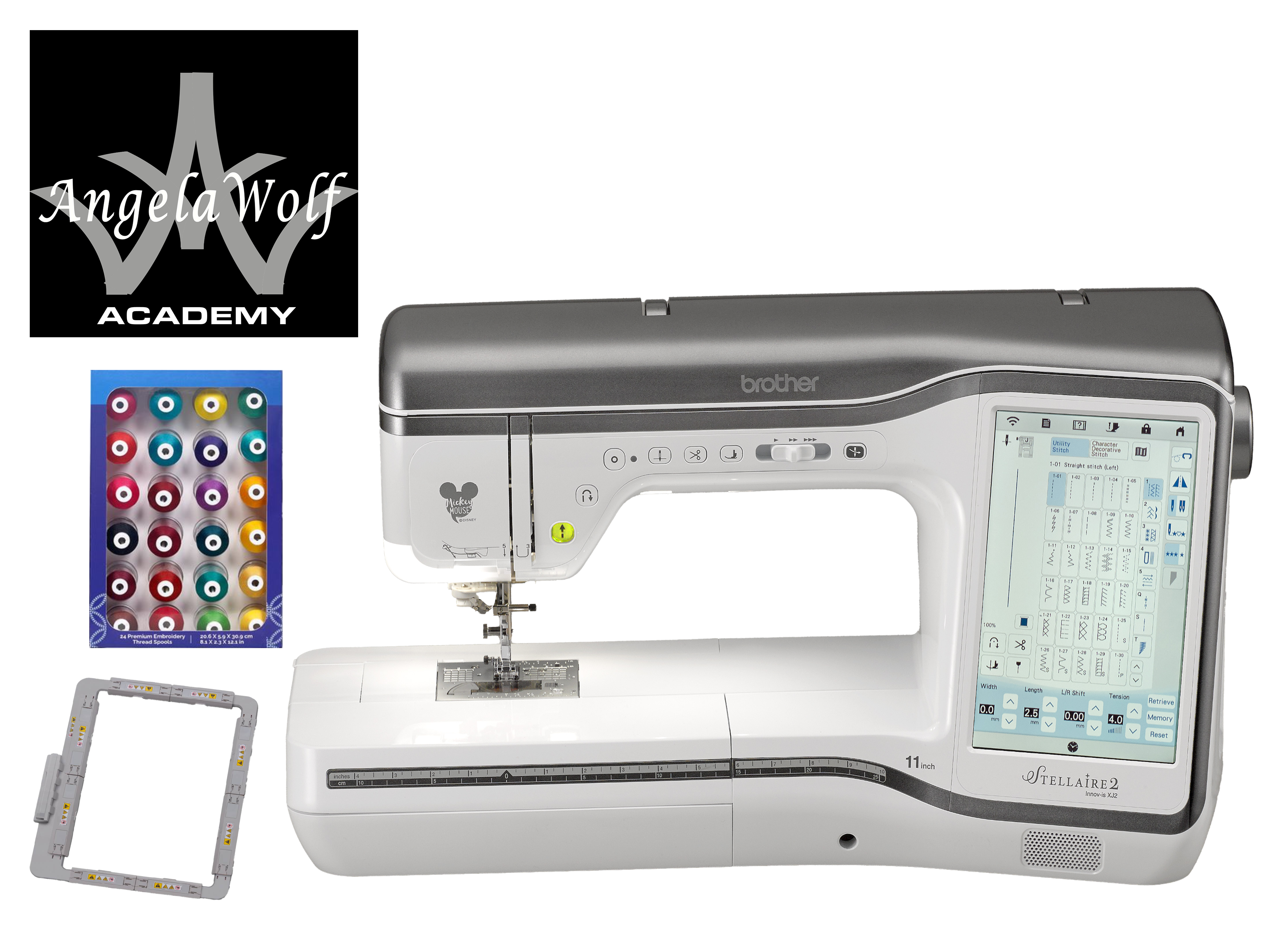 Brother Stellaire 2 Innov-is XJ2 Sewing and Embroidery Machine 14x9.5