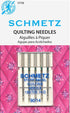 Schmetz Size 90/14 5pk Quilting Sewing Machine Needles 130/705H-Q 15x1