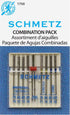 Schmetz 9pk Assorted Combination Sewing Machine Needles 1750 130/705 15x1