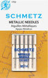 Schmetz 1752 Agujas para máquina de coser metálicas 130 MET 15x1 Tamaño 90/14 Paquete de 5