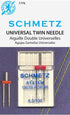 Schmetz Size 6.0/100 Twin Universal Sewing Machine Needles 1776 130/705H 15x1