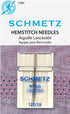 Schmetz Size 120/19 Hemstitch Wing Sewing Machine Needles 1787 130/705H 15x1