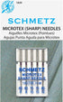 Schmetz 5pk Assorted Microtex (Sharp) Sewing Machine Needles 1839 130/705H-M 15x1