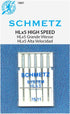 Schmetz 5pk Size 75/11 High Speed Sewing Machine Needles 1841 HLX5
