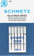 Schmetz 5pk Size 90/14 High Speed Sewing Machine Needles 1842 HLX5