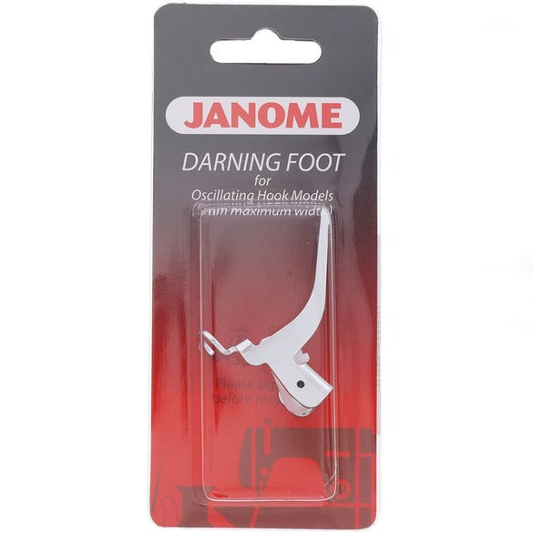 Janome 200127000 Darning Foot for Oscillating Hook Models
