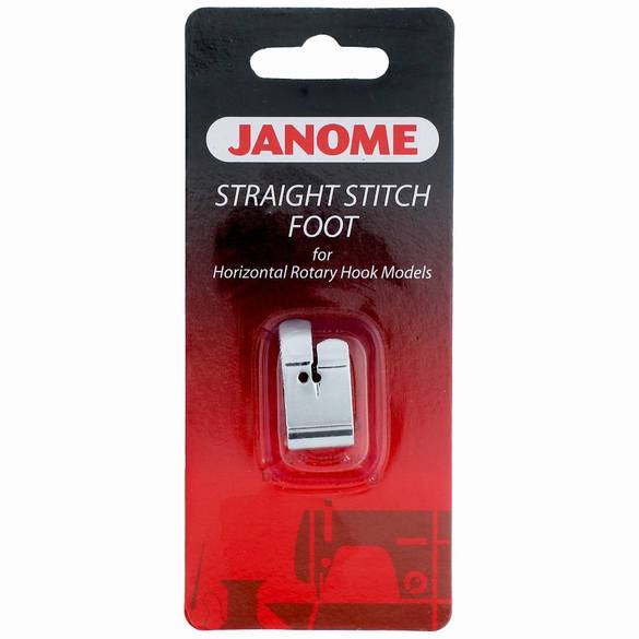 Janome Straight Stitch Foot for Horizontal Rotary Hook Models 200331009 for Sale at World Weidner