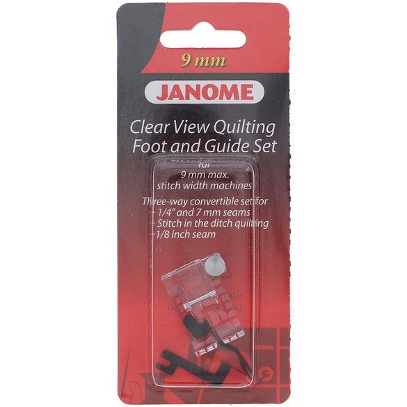 Janome Clear View Quilting Foot and Guide Set for 9mm Machines 202089005 for Sale at World Weidner