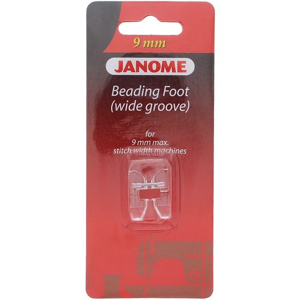 Janome Wide Beading Foot for 9mm Machines 202098007 for Sale at World Weidner