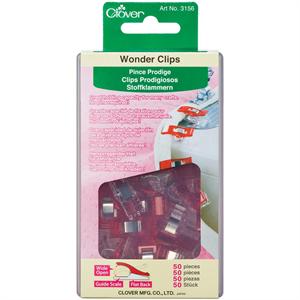 Clover Wonder Clips (tamaños regulares y jumbo)