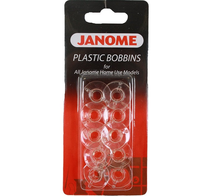 Janome Plastic Class 15 Bobbins for All Janome Home Use Models