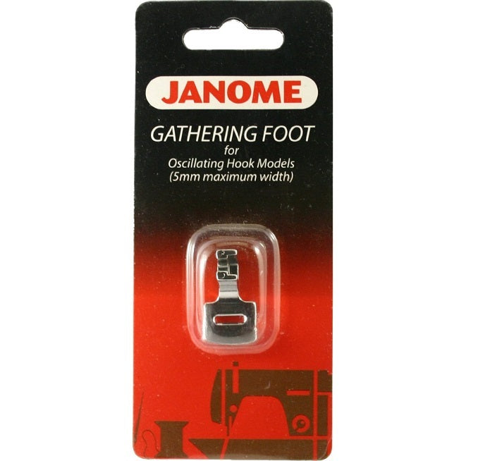 Pie de recogida Janome para modelos de gancho oscilante (ancho máximo de 5 mm) 