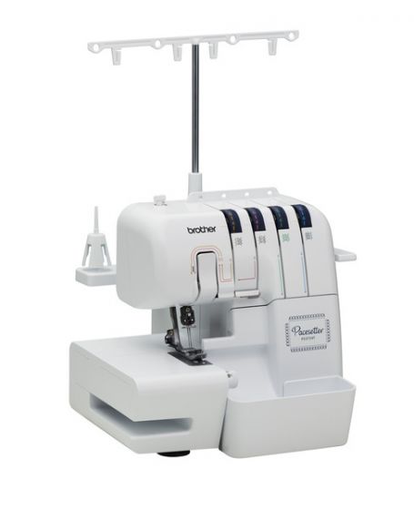 angled image of the Brother Pacesetter PS3734T Serger Sewing Machine