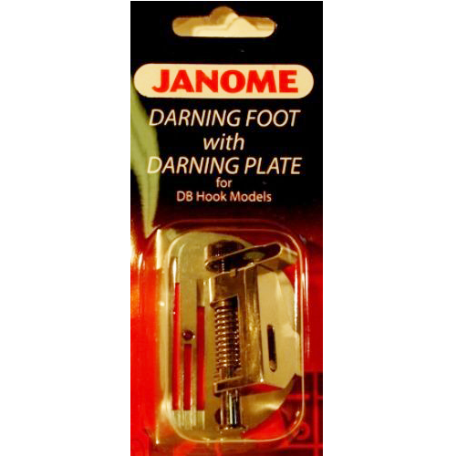 Janome Heavy Duty Darning Foot with Darning Plate for DB Hook Models 767827009 for Sale at World Weidner