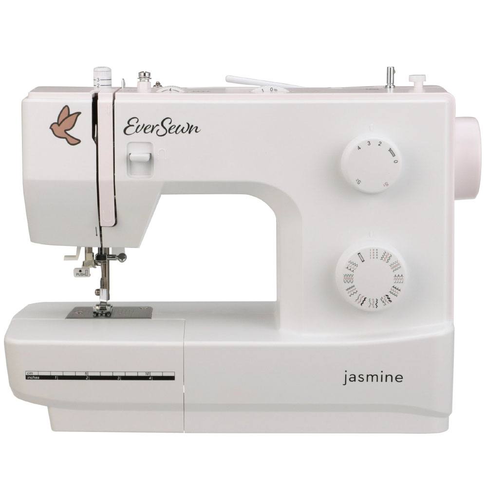 front facing image of the EverSewn Jasmine Sewing Machine