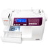 image of the Janome 4120QDC-G Sewing and Quilting Machine with the door open