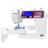 front facing image of the Janome 4120QDC-G Sewing and Quilting Machine with the door open