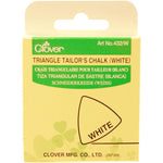 Clover Triangle Tailor's Chalk white