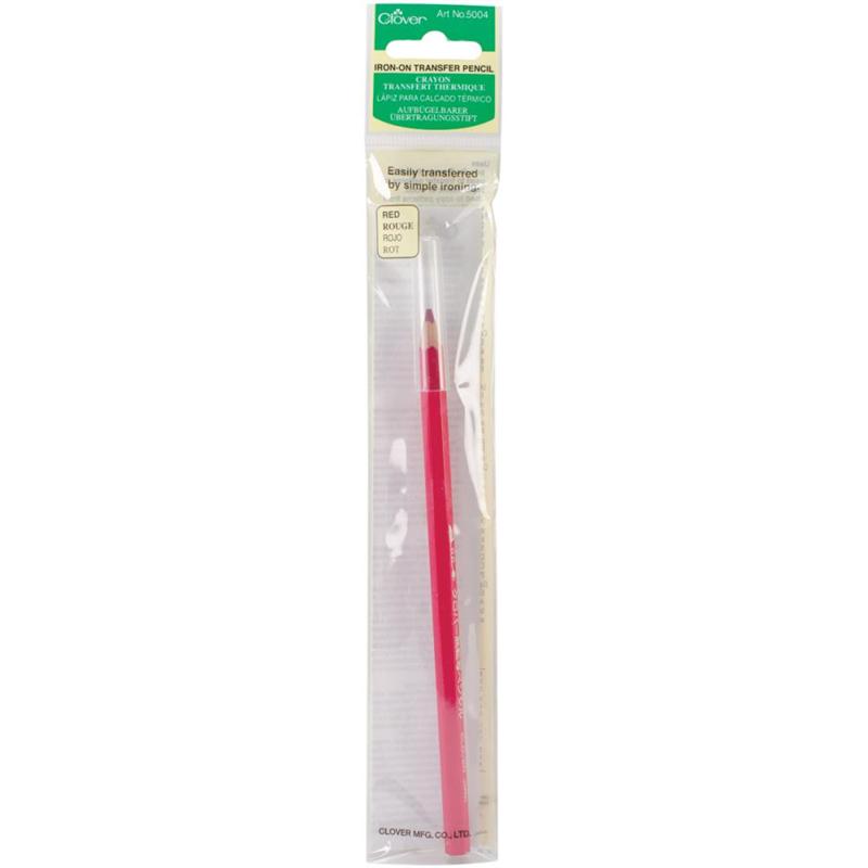 Clover Iron-On Transfer Pencil (Red) CL5004