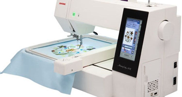 Janome Memory Craft 500E Embroidery Machine 11x7.9