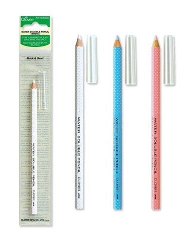 Clover Water-Soluble Pencil (Assorted Colors)
