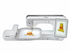 front facing image of the Brother Luminaire 3 Innov-is XP3 sixteen by ten and a half Sewing and Embroidery Machine with example embroidery