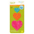 AccuQuilt Go! Die Heart-2", 3", 4" 55029 view of packaging