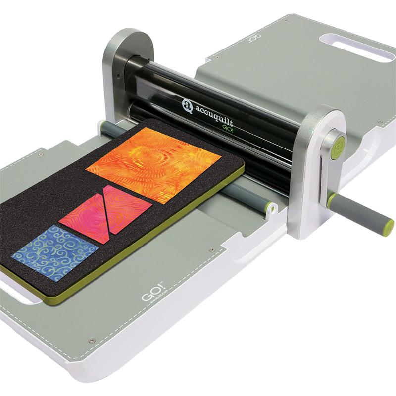 AccuQuilt Go! Fabric Cutter & Mix & Match 12" Block Starter Set 55903