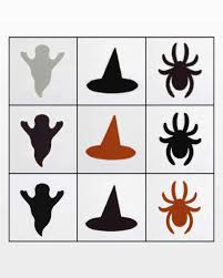 AccuQuilt GO! Halloween Medley Die 55192 view of the pattern