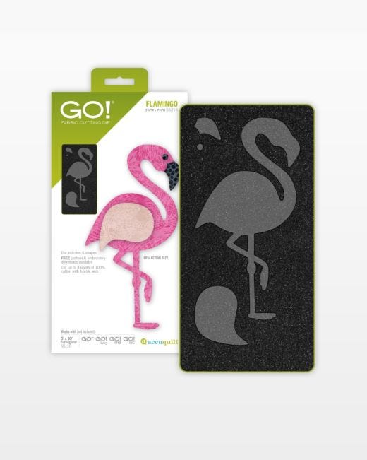 GO! Flamingo Die 55216 image of packaging