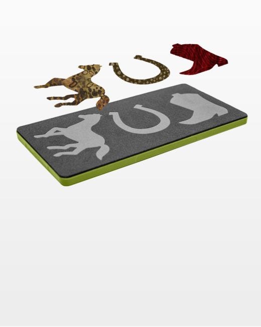 GO! Western Medley Die 55227 image of pattern