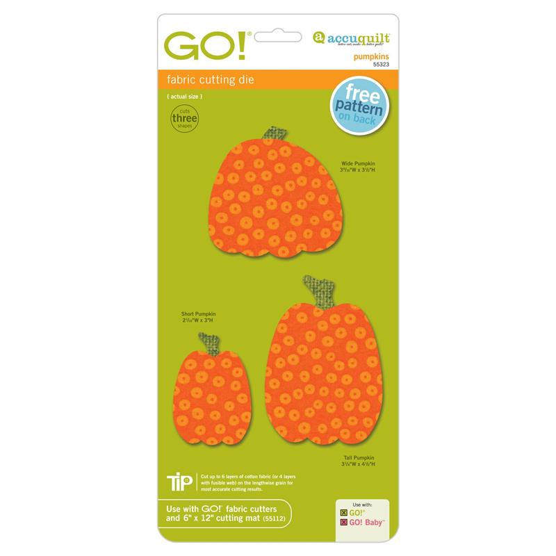 AccuQuilt Go! Die Pumpkins 55323