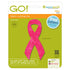AccuQuilt Go! Die Awareness Ribbon image of ribbon and packaging