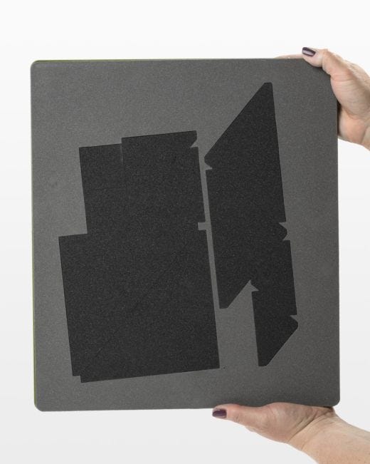 AccuQuilt Go! Die Big Snail's Trail 12" Finished 55460 image of pattern