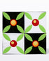 AccuQuilt GO! Circle 1/2", 3/4", 1", 1 1/4" Die 55484 image of patterns