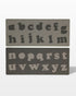 AccuQuilt GO! Die Carefree Alphabet Lowercase Set (2 Die Set) 55491