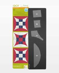 AccuQuilt GO! Glorified Nine Patch-9" Finished Die image of packaging