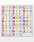AccuQuilt GO! Classic 2" Alphabet Uppercase Set Die view of letters