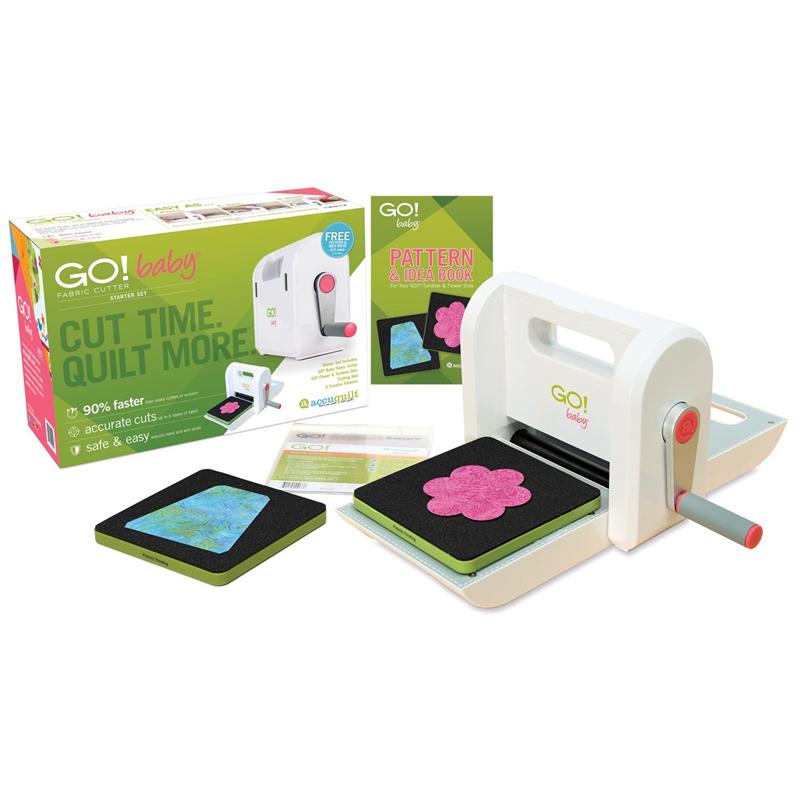 Accuquilt GO! Baby Fabric Cutter Starter Set 55600 image of packaging