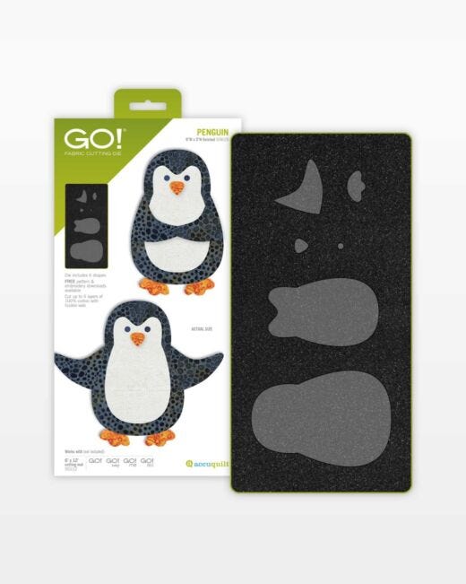 GO! Penguin Die 55615 image of packaging