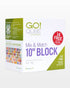 AccuQuilt GO! Qube Die Mix & Match 10" Block 55797 image of packaging