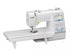 angled image of the Brother Innov-is NS1850D four by four Sewing and Embroidery Machine with table