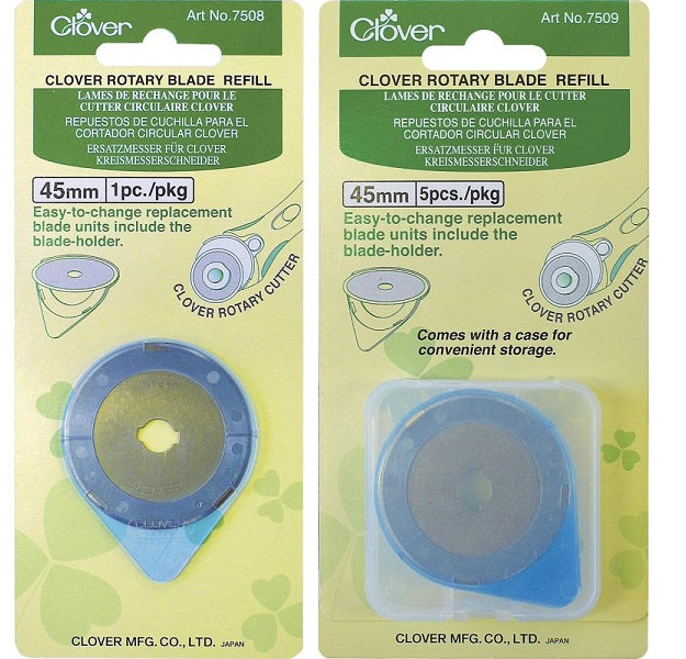 Clover Rotary Blade 45mm Refill Pack
