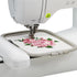 closeup image of the Brother PE800 seven by five Embroidery Machine's example embroidery