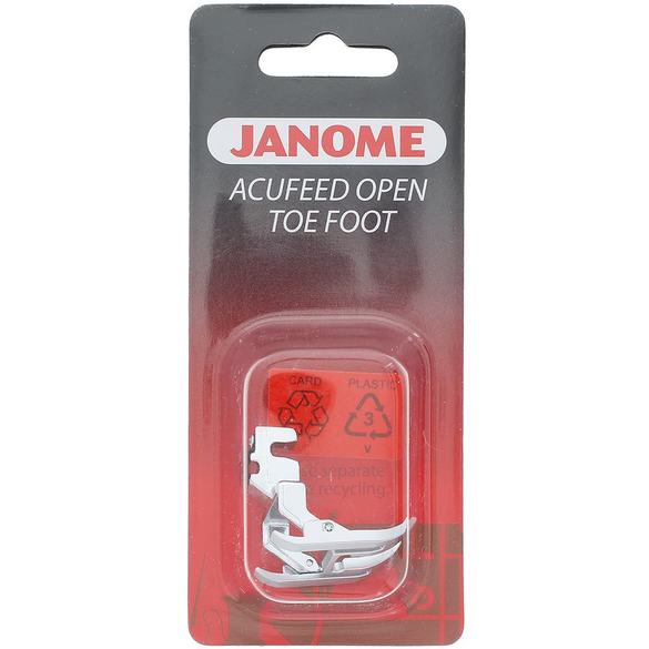 Janome Acufeed Open Toe Satin Stitch Foot 846410003 for Sale at World Weidner